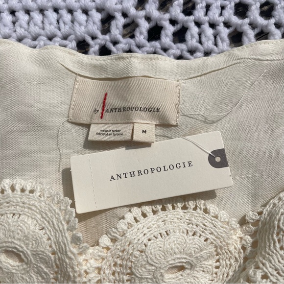 NWT Anthropologie Lace Babydoll Top - Picture 5 of 5